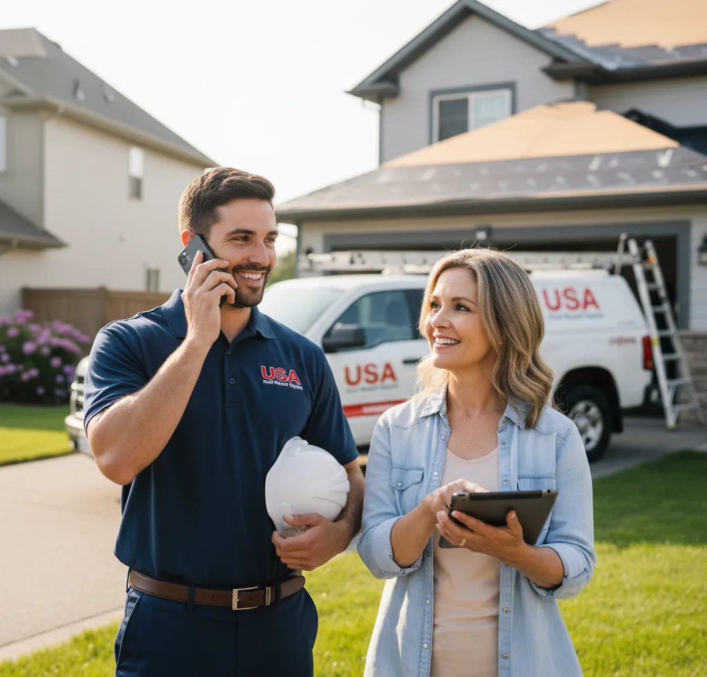 USA Roof Repair Experts customer support in Decherd